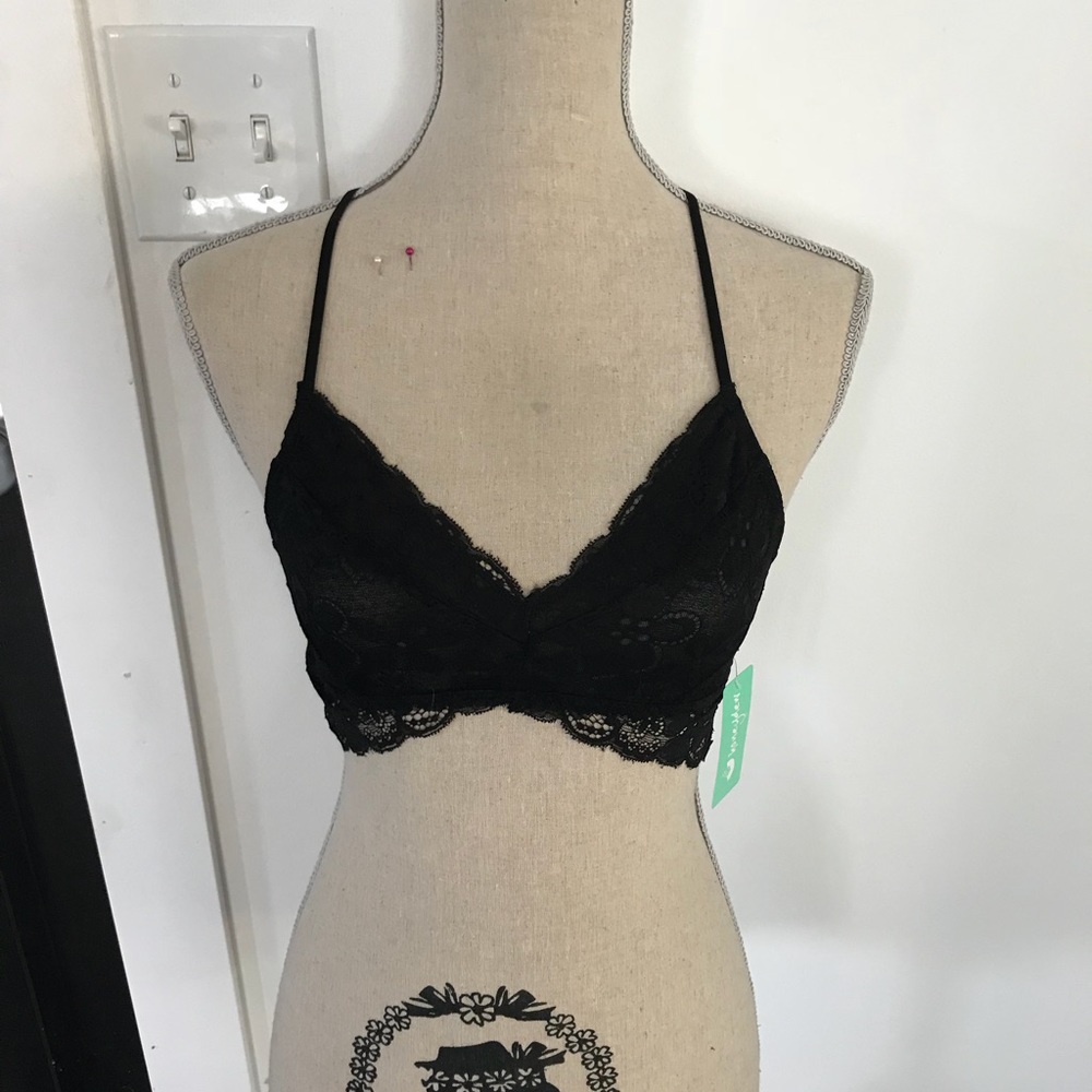 Honeydew lace bra